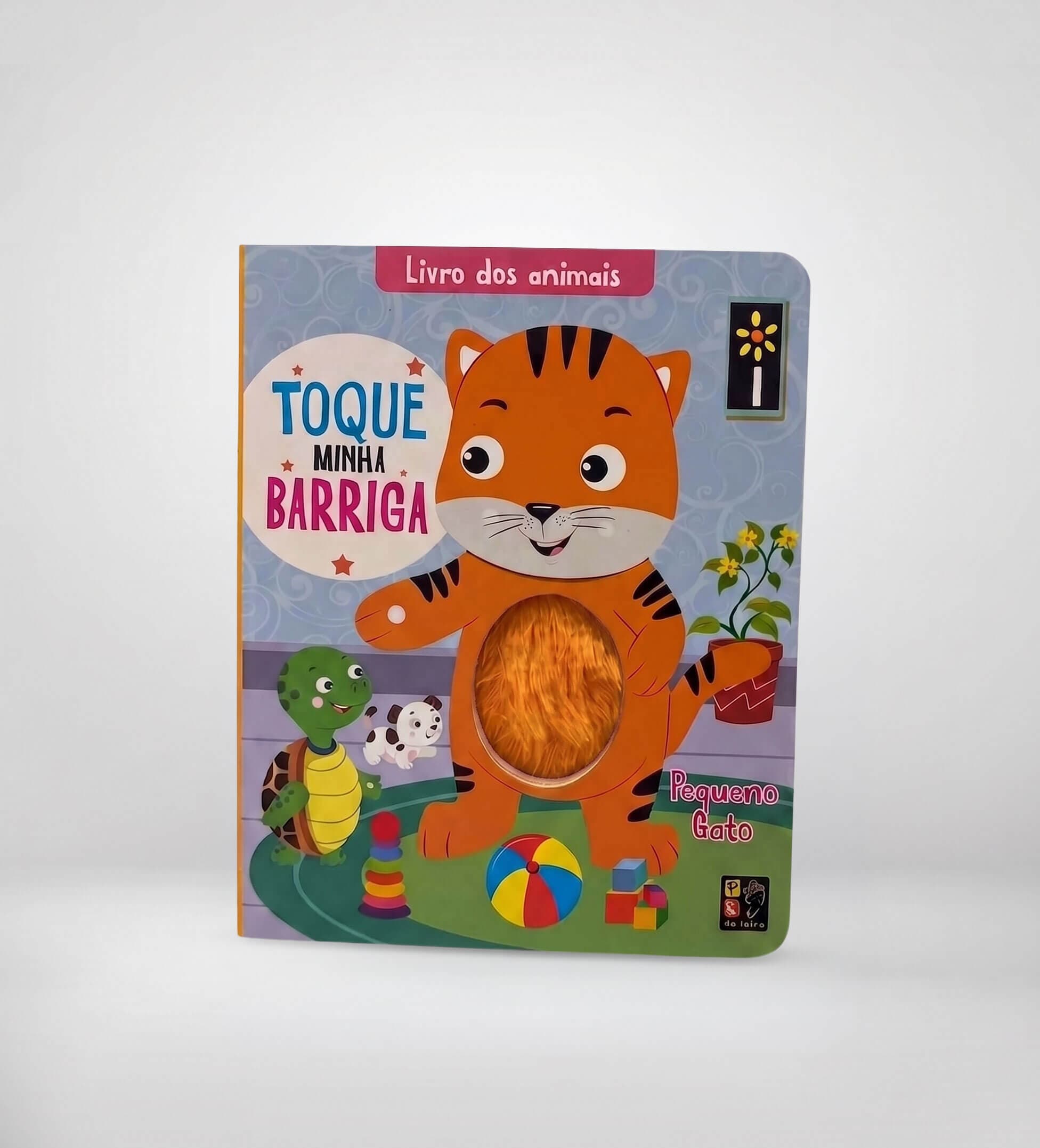 Livro Toque na Minha Barriga - Pequeno Gato!